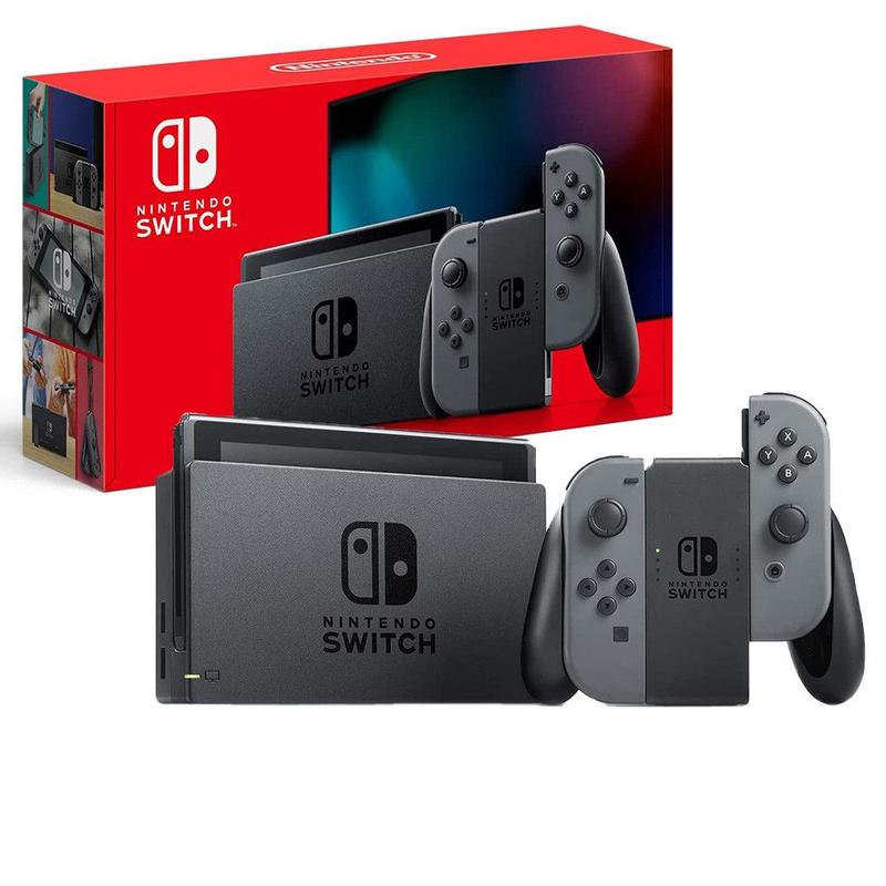 Console Nintendo Switch Cinza 32GB Gray Joy-Con - HBDSKAAA1